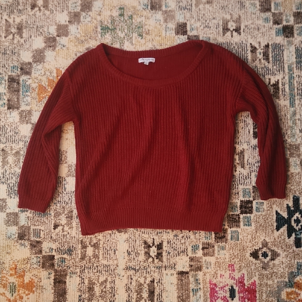 Maroon Sweater